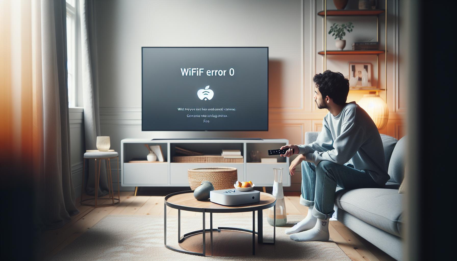Apple TV No Conecta A WiFi Error 0: Cómo Solucionarlo Ya — Papaloarregla