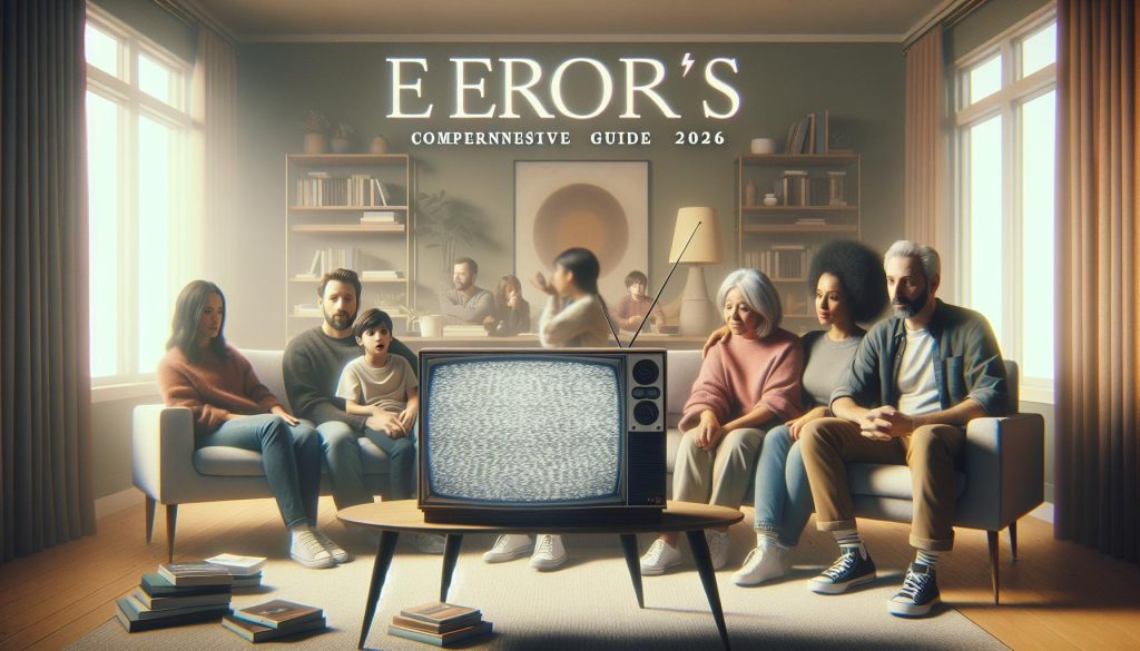 Errores de TV: Guía Completa de Soluciones 2026