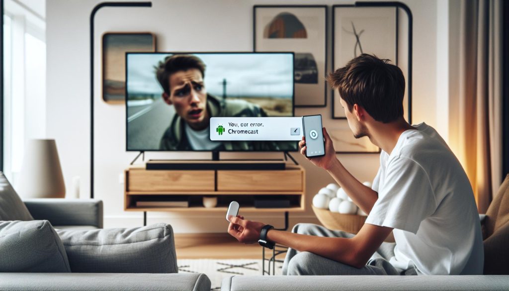 Chromecast Error Duplicar Pantalla Android en TV: Solución