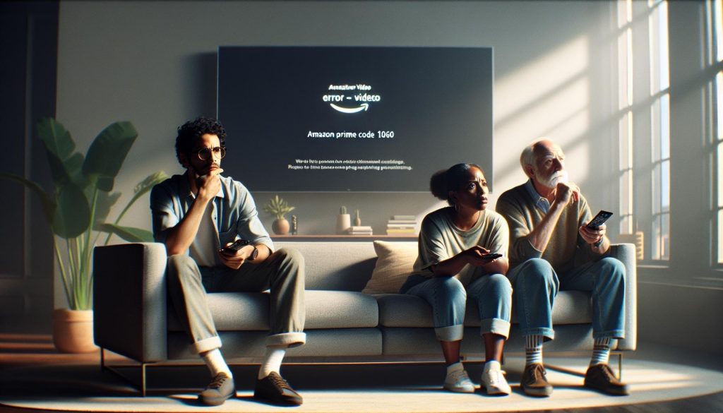 Amazon Prime Video Error Code 1060 on TV: Solución