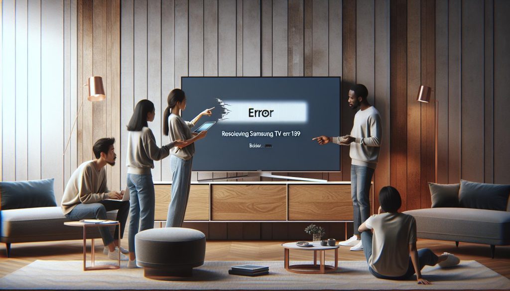 Error 189 TV Samsung: Cómo Solucionarlo Ya