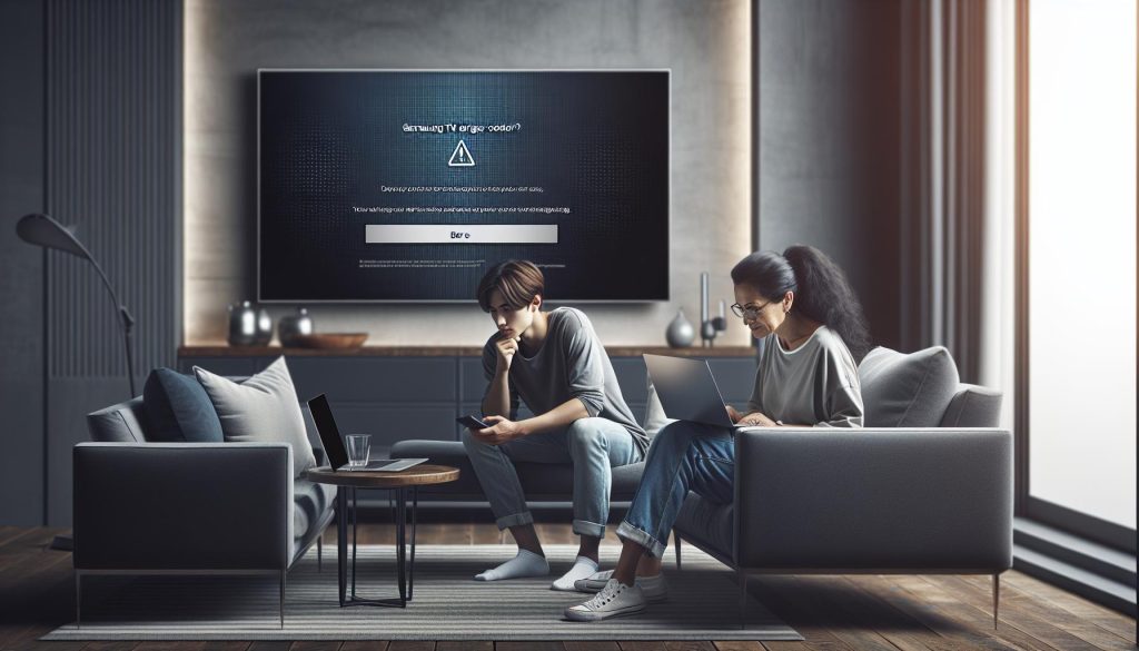 En Mi TV Samsung Me Sale Codigo de Error 012: Solución