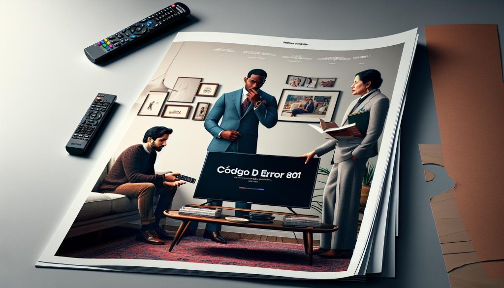 Código D Error 801 Samsung TV: Solución Rápida