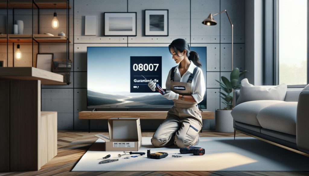 Error 08007 Samsung TV: Arreglo Garantizado en Minutos