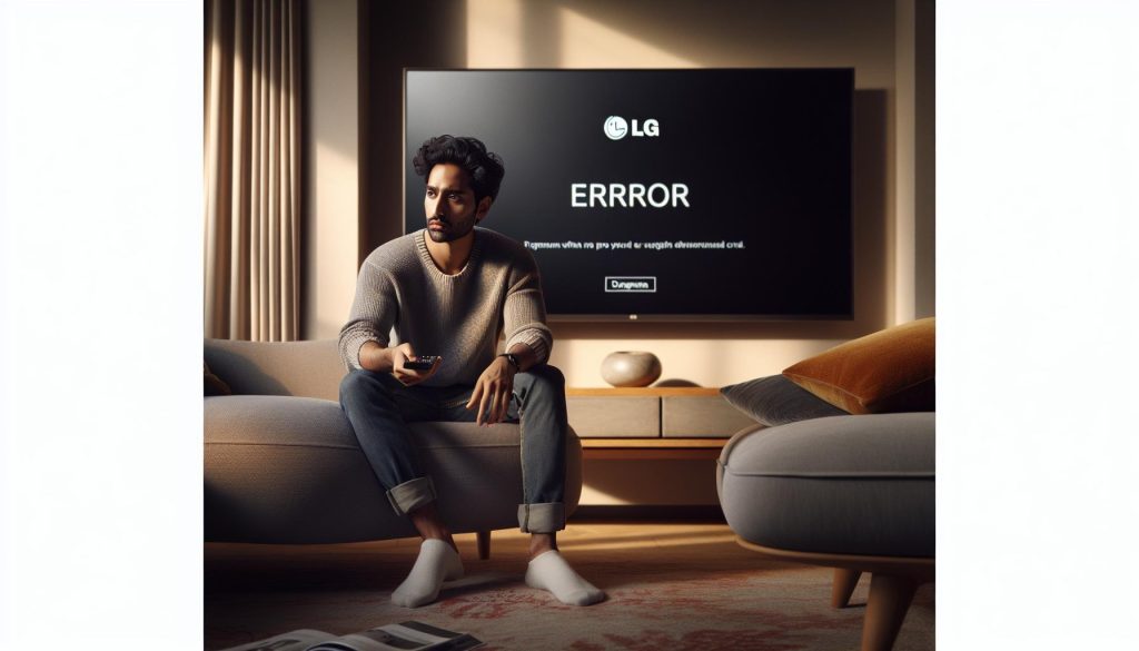DAZN Codigo Error 10-022-003 LG TV: Cómo Resolverlo
