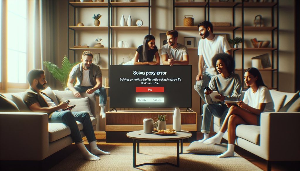 Como Solucionar Error de Proxy en Netflix en Amazon TV