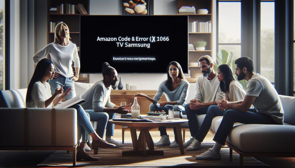 Amazon Code Error 1066 TV Samsung: Resuelto