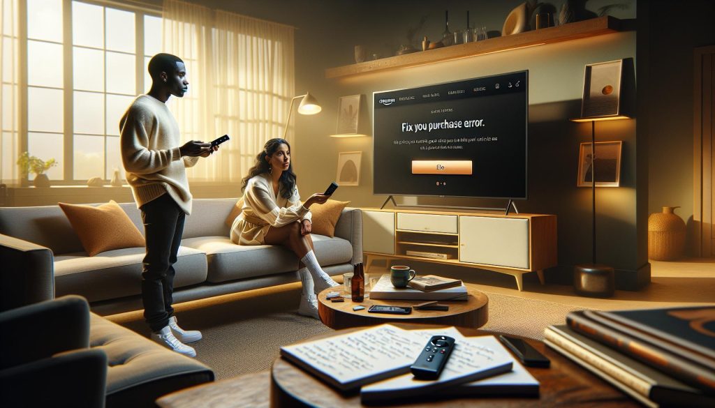 Amazon Fire TV Error en la Compra: Cómo Arreglarlo