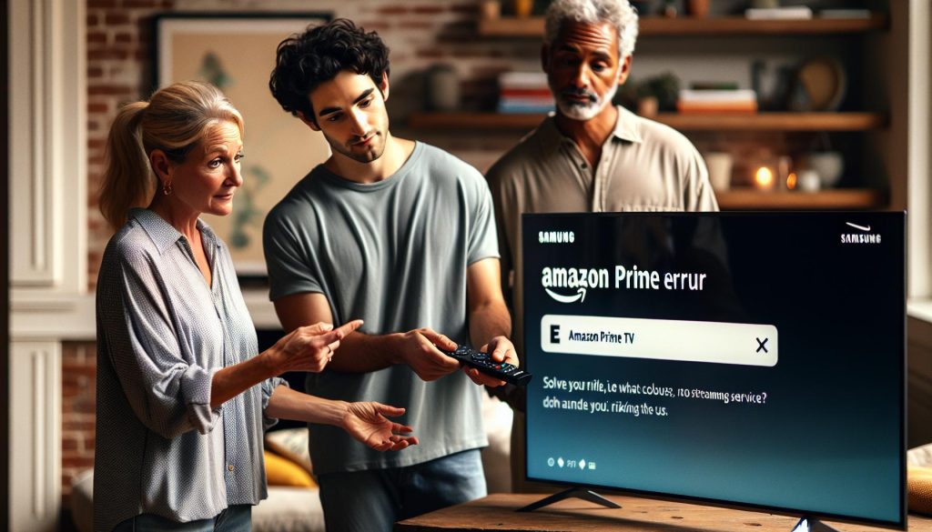 Amazon Prime Error Samsung TV: Resuelto Fácilmente