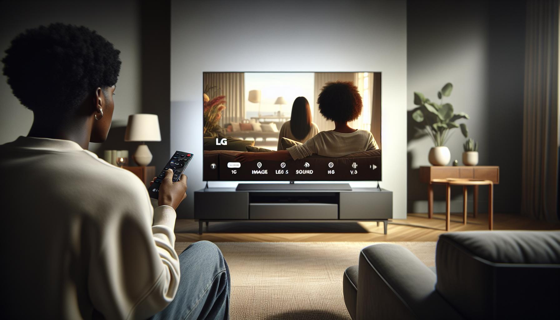 Ajustes de imagen y sonido en tu LG TV