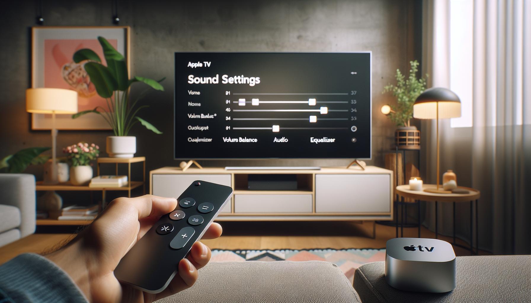 Apple TV Error 11800: Solución Efectiva Ahora 4 Ajustes de Sonido y Audio en Apple TV