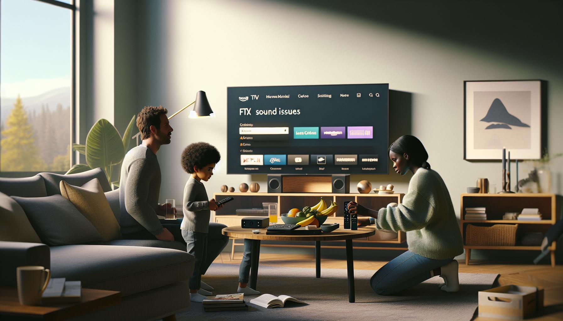 Arreglar problemas de sonido en Fire TV