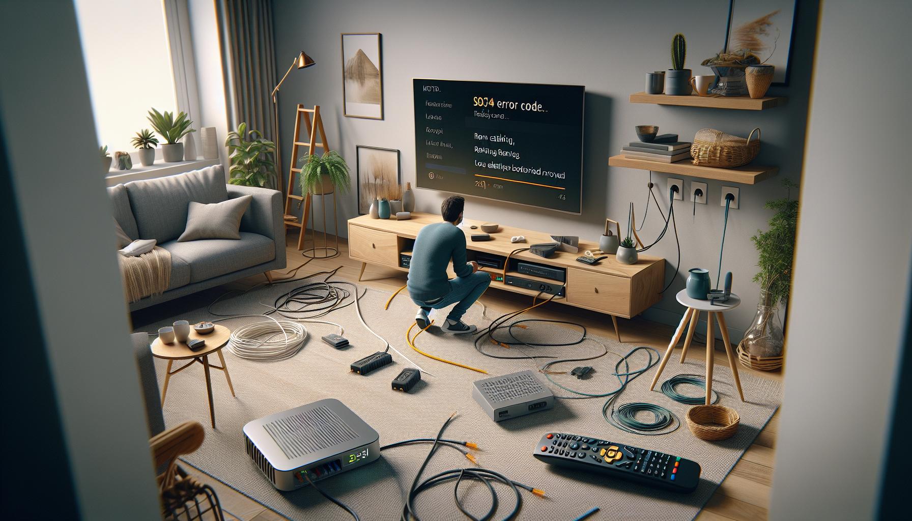 Causas Comunes del Código de Error SO4 en TV de Orange