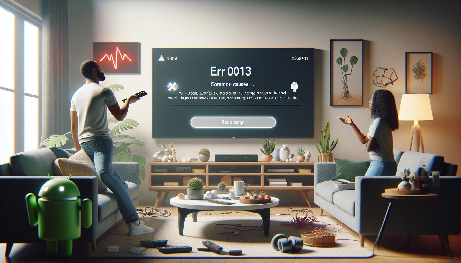 Causas Comunes del Error 0013 en Android TV