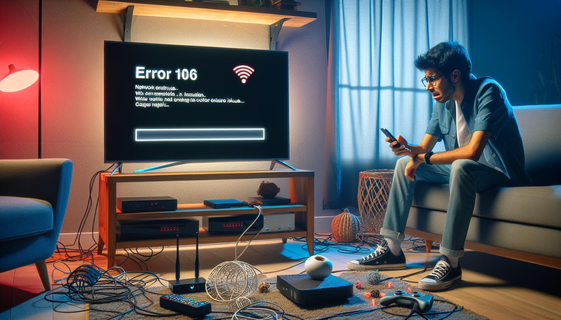 Causas Comunes del Error 106 en Smart TV