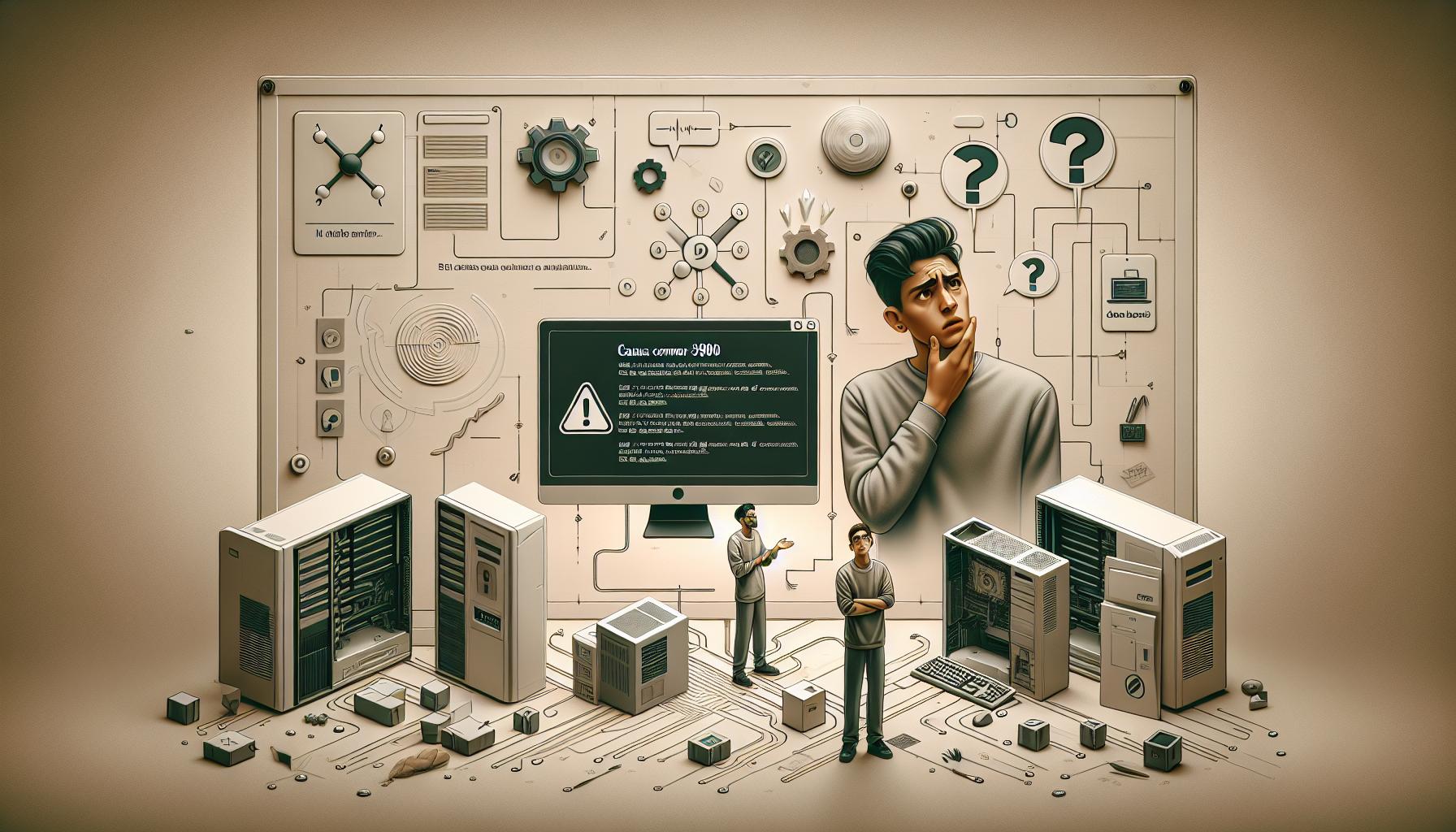 Causas Comunes del Error 3900