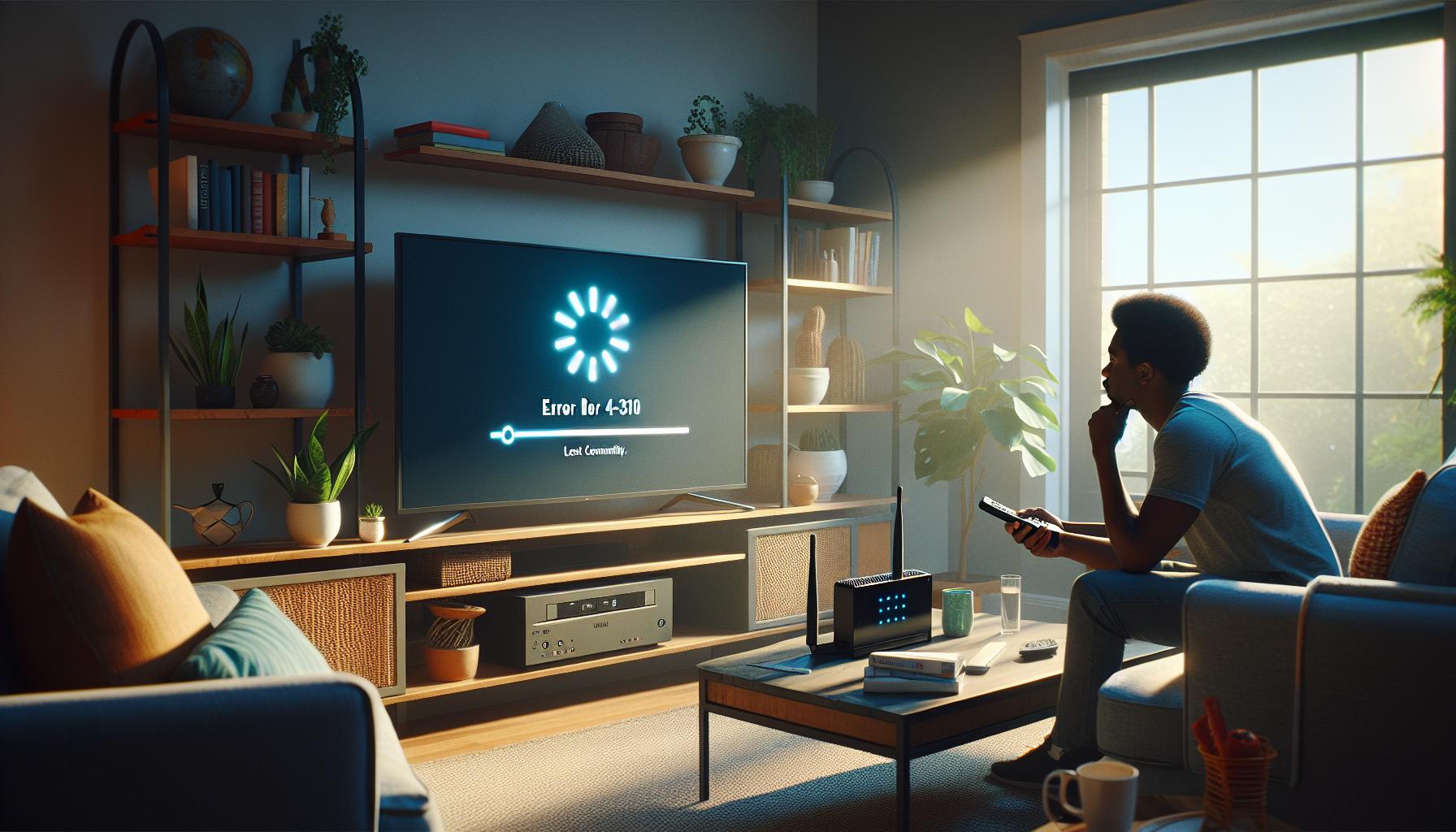 Causas Comunes del Error 4-310 en Sling TV