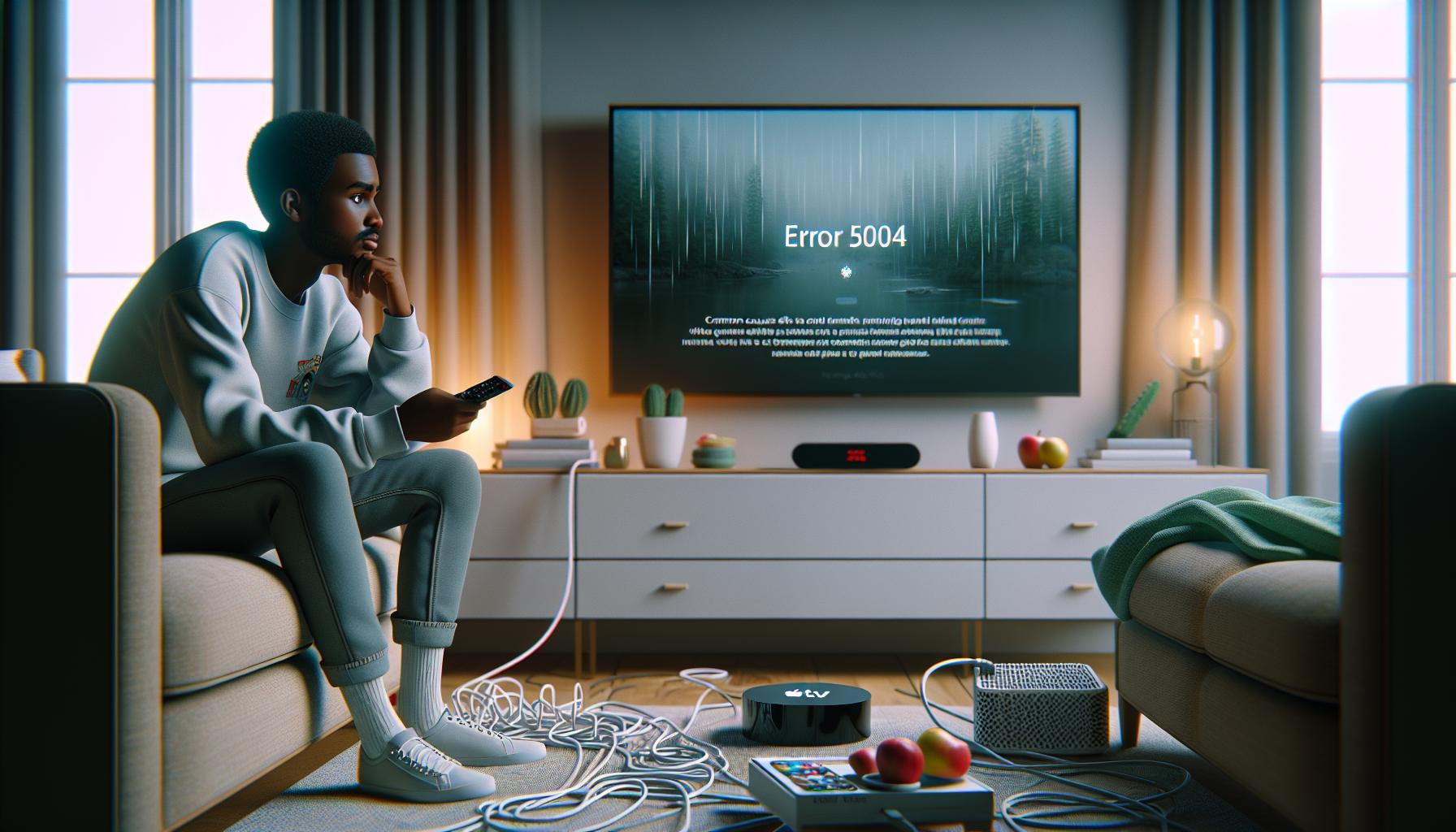 Causas Comunes del Error 5004 en Apple TV