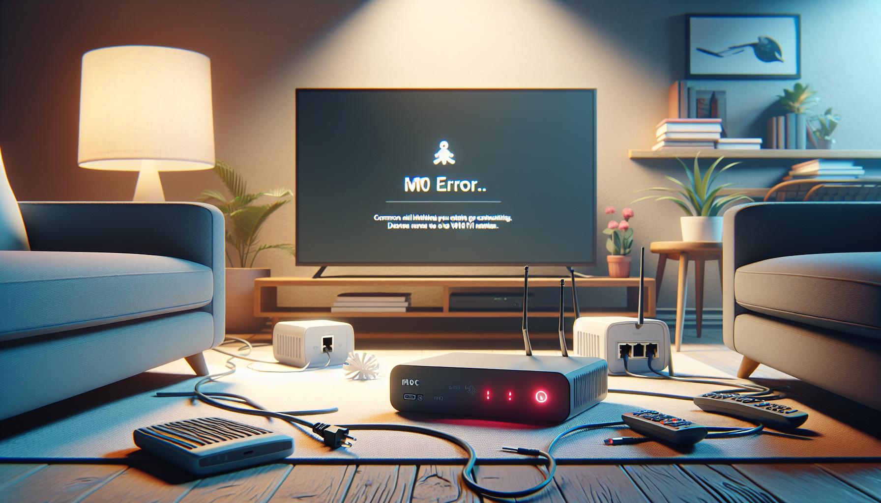 Causas Comunes del Error M10 en Orange TV