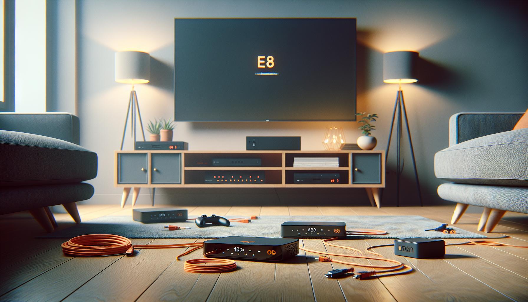 Error E8 Orange TV: Arréglalo Tú Mismo Ahora 3 Causas comunes del Error E8 en Orange TV