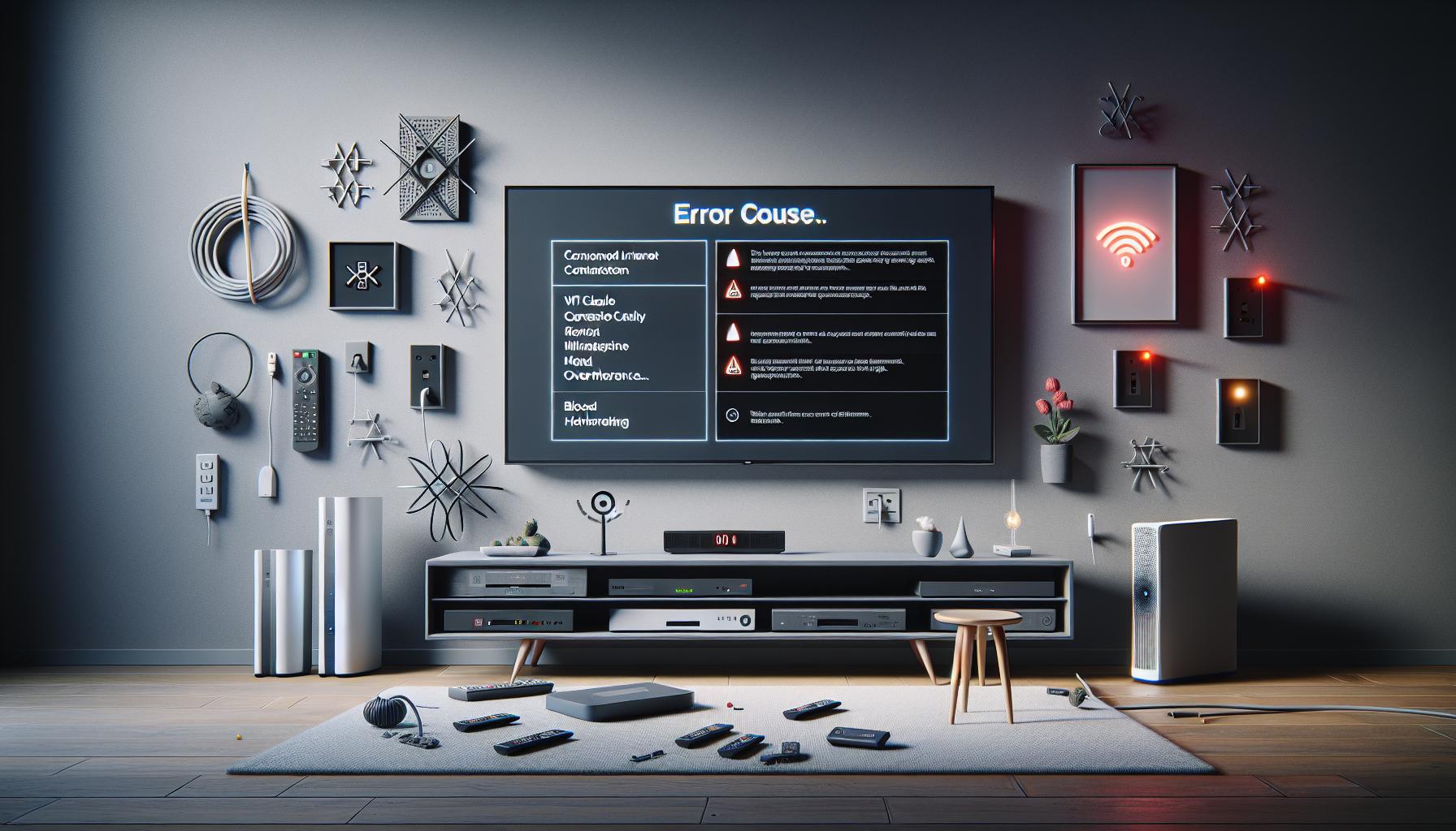 Causas Comunes del Error 0 en Smart TVs