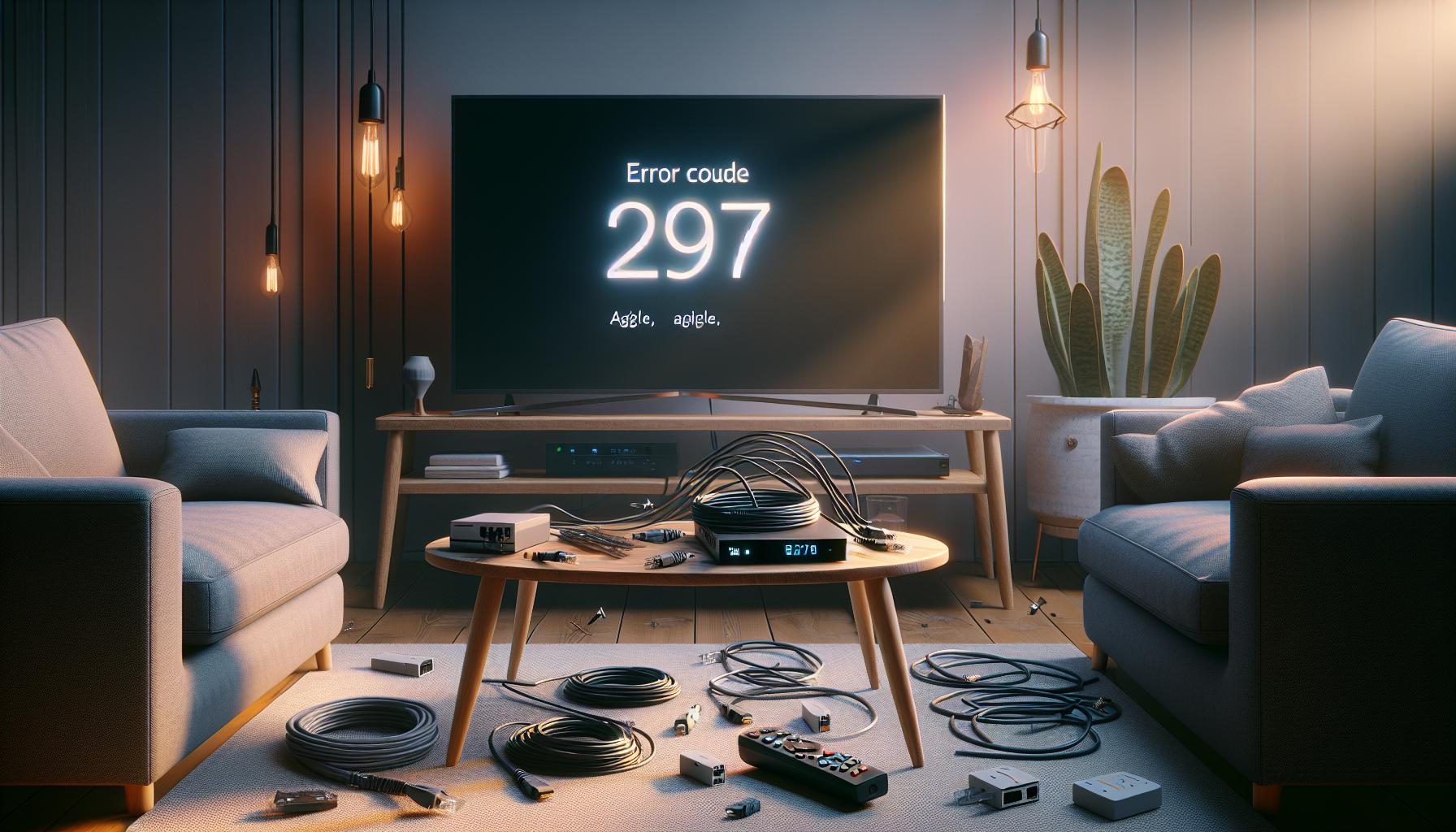 Causas del Código de Error 297 en Agile TV