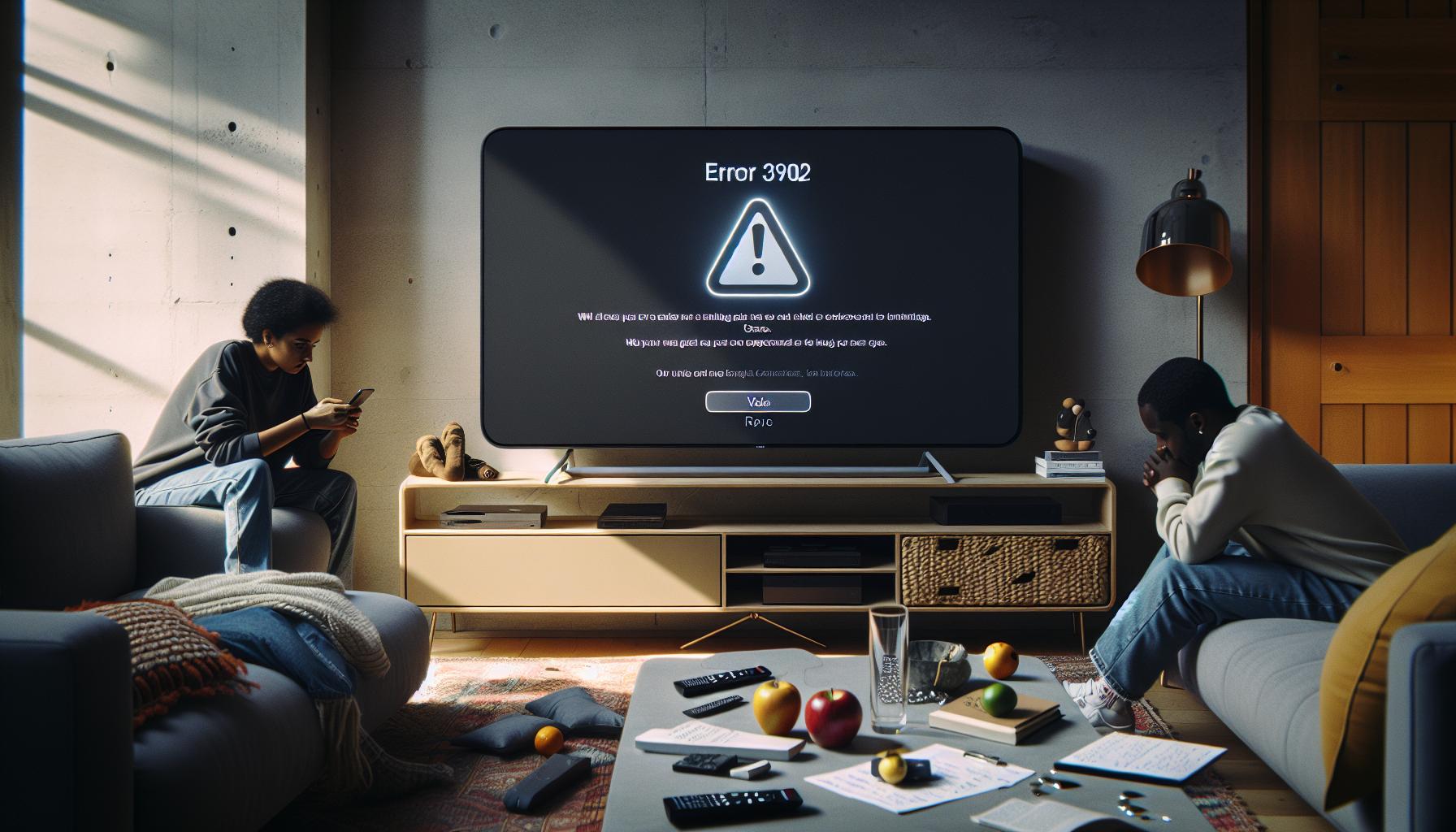 Causas Posibles del Error 3902 en Apple TV
