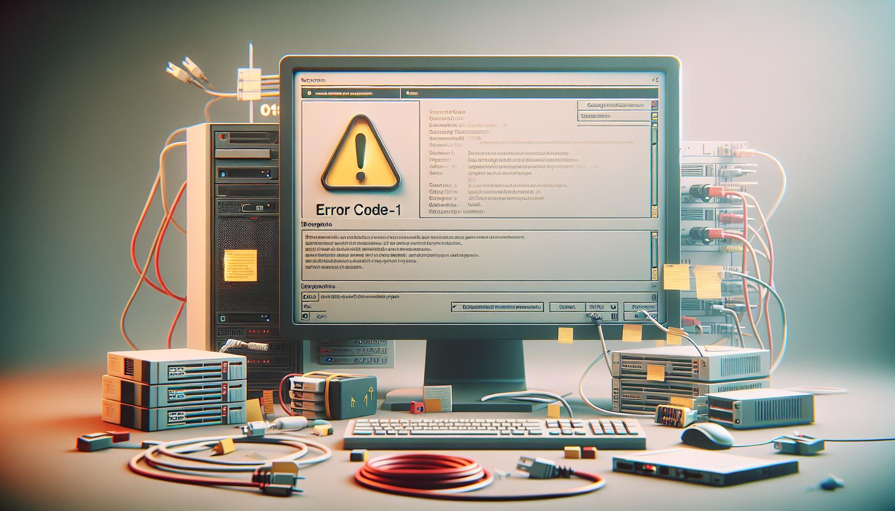 Causas Potenciales del Código de Error -1