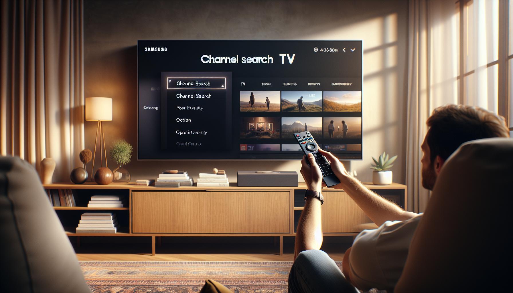 Cómo configurar la búsqueda de canales en tu TV Samsung