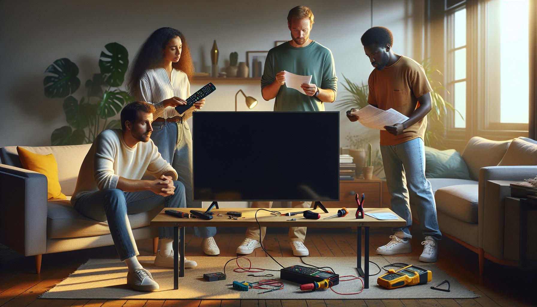 Cómo Diagnosticar el Problema de tu Televisor