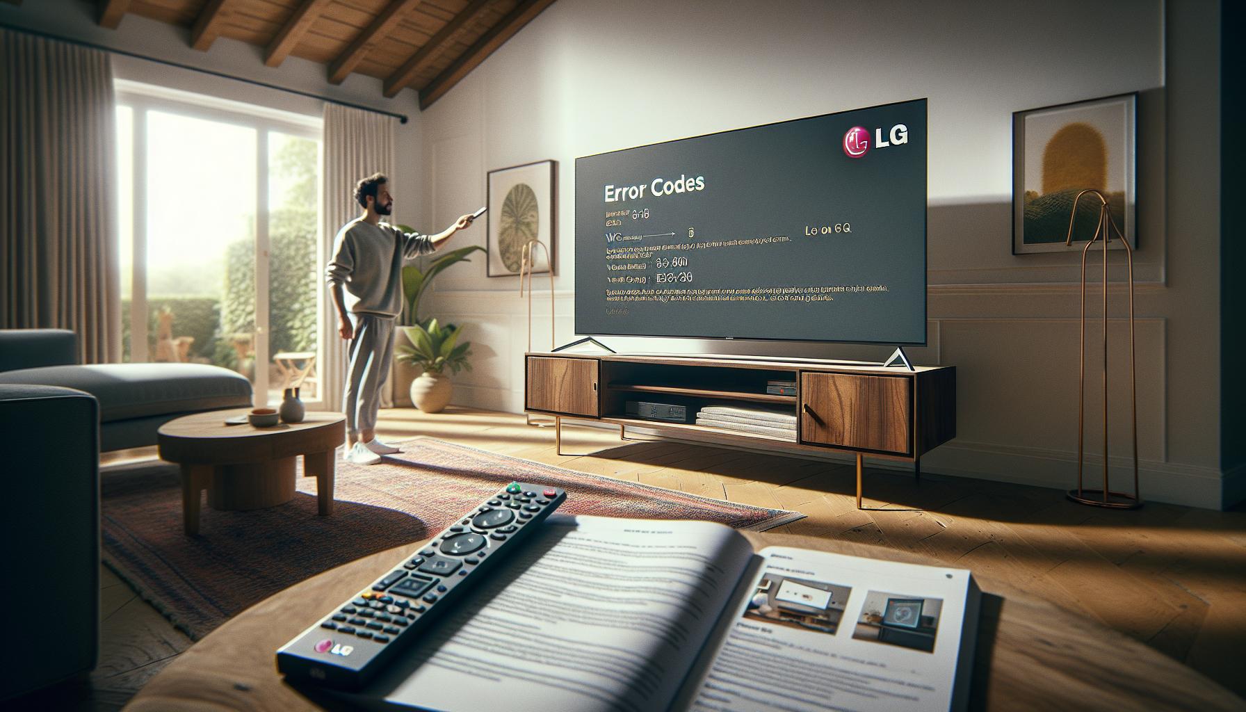 Cómo Identificar Códigos de Error en tu TV LG