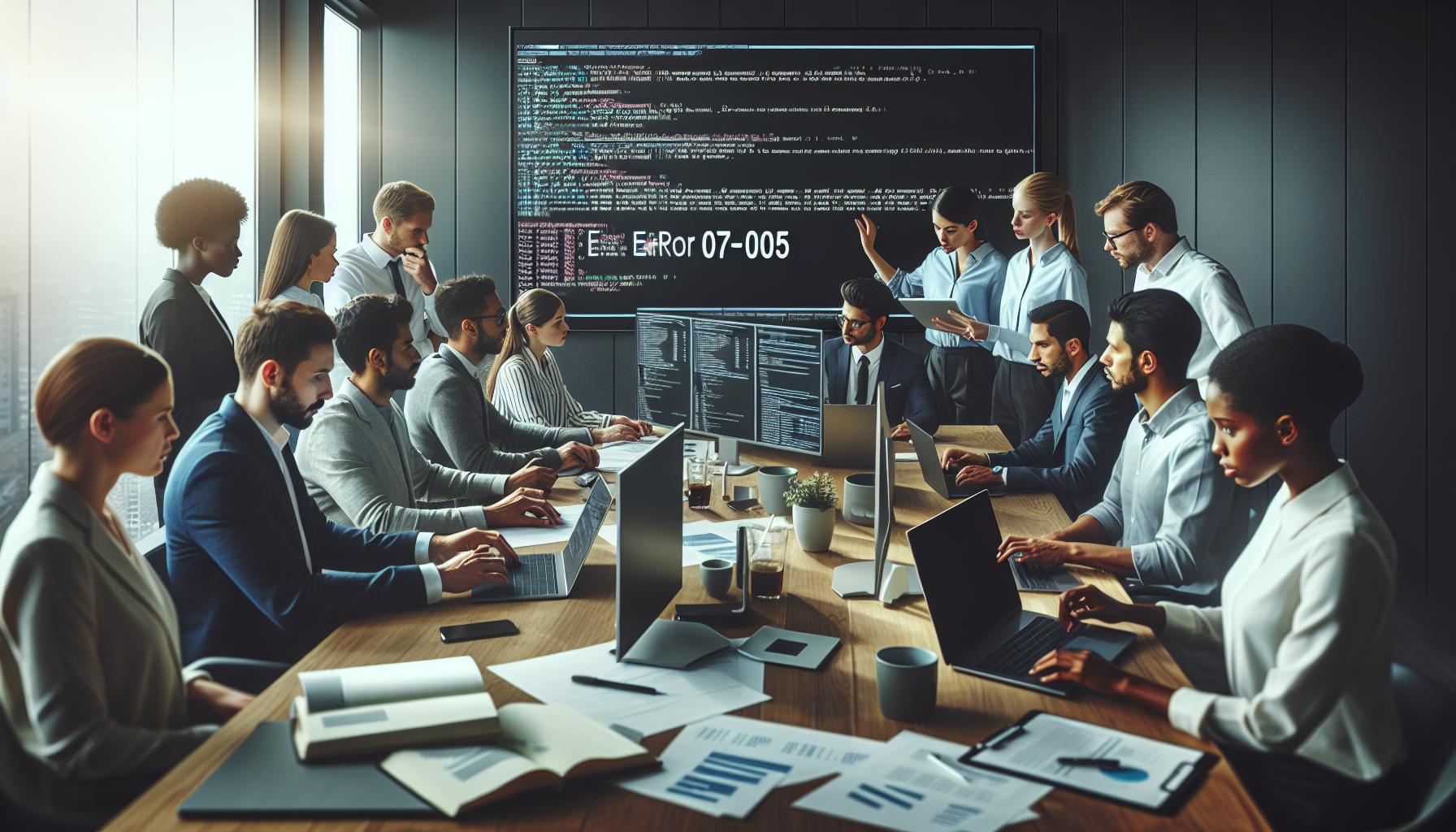 Cómo Identificar el Problema del Error 07-005