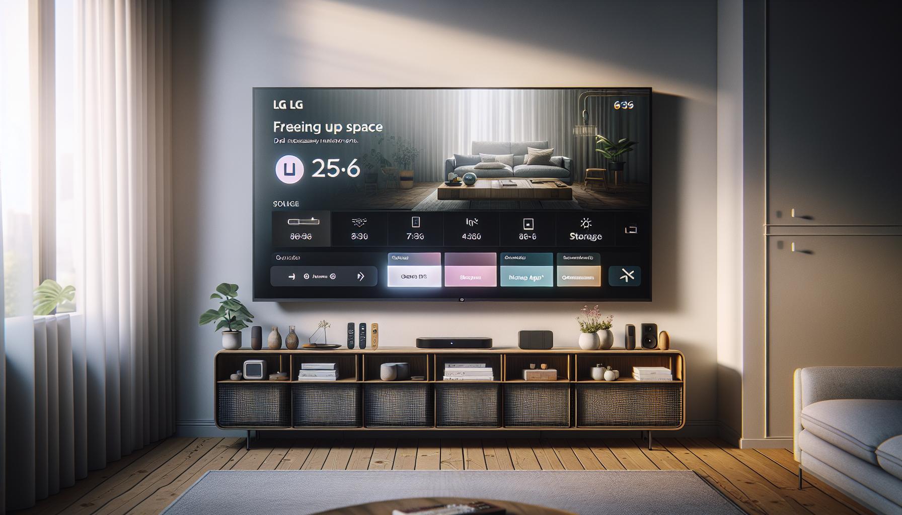 Cómo liberar espacio en tu Smart TV LG