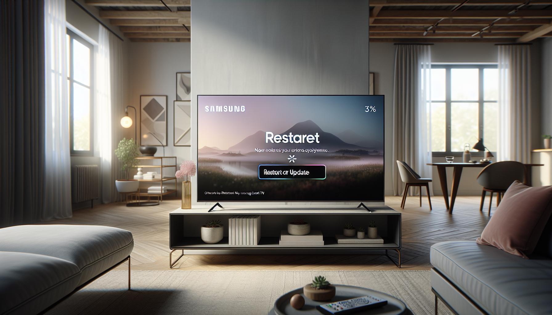 No Puedo Instalar Apps en Samsung Smart TV: Cómo Solucionarlo 3 Cómo reiniciar y actualizar tu Samsung Smart TV