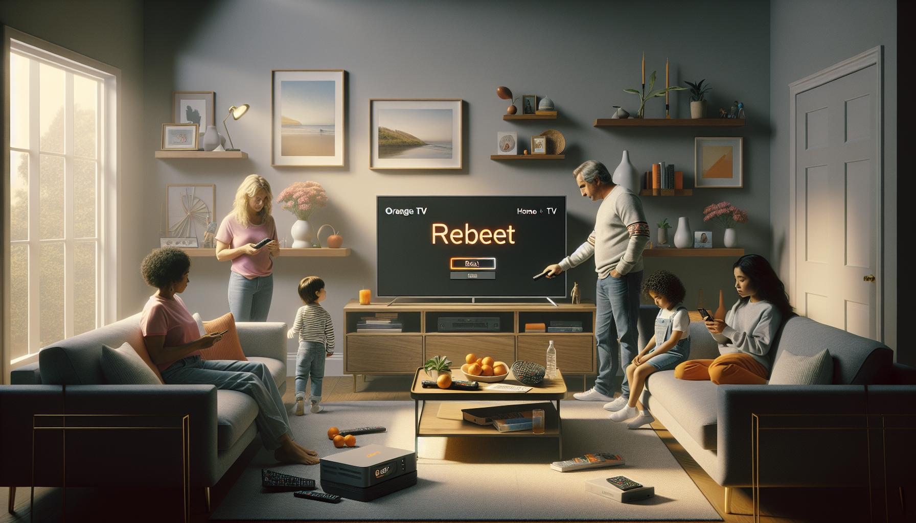 Cómo Reiniciar tu Orange TV para Solucionar Errores