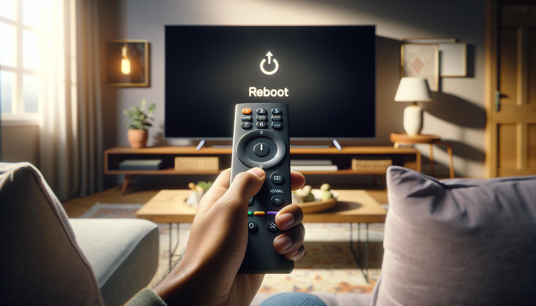 Codigo de Error 105 Smart TV: Solución Rápida y Fácil 4 Cómo reiniciar tu Smart TV para solucionar problemas