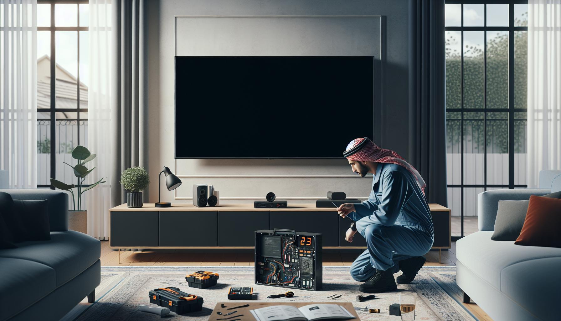 Cómo reparar la pantalla negra en tu TV