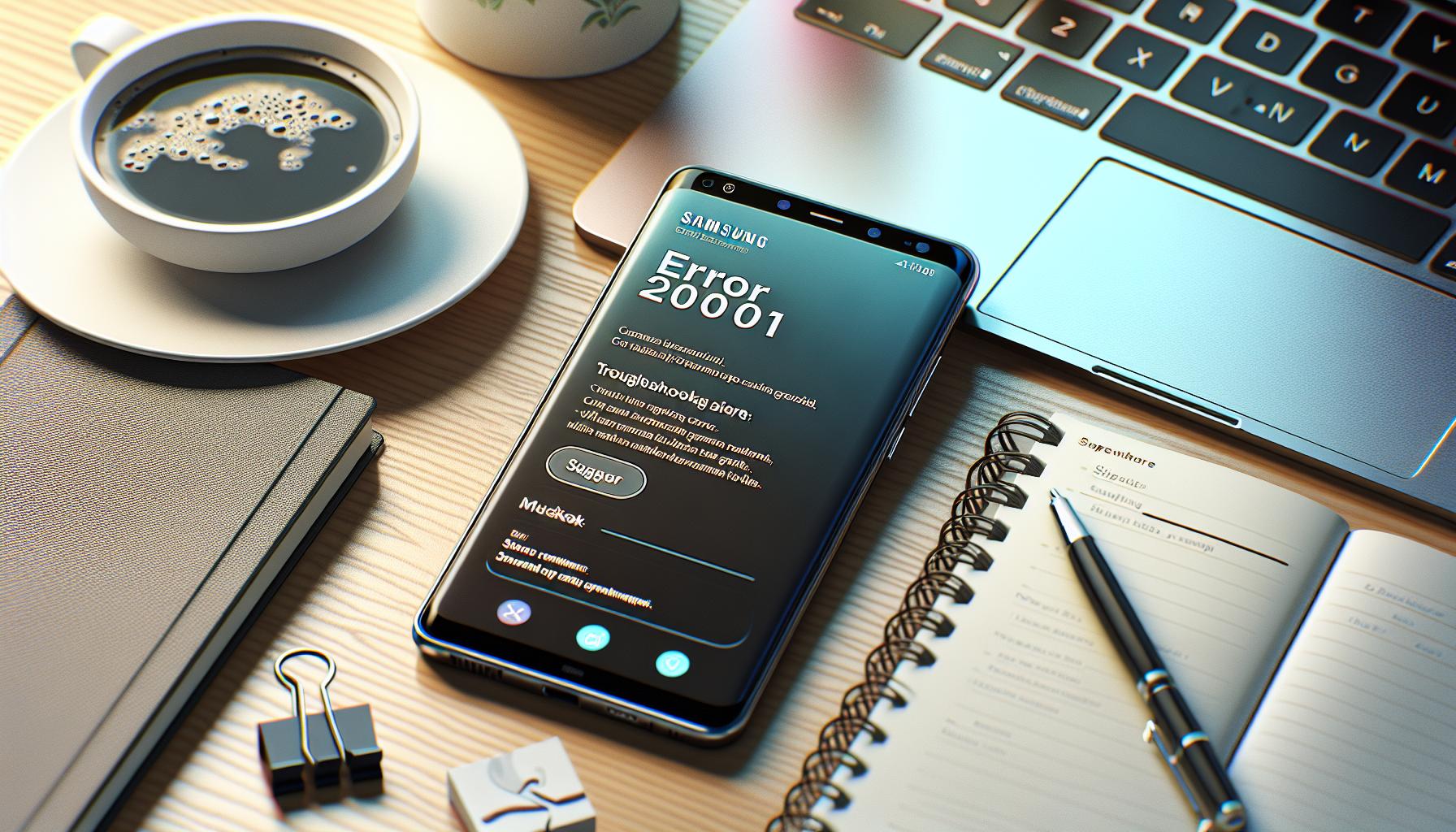 Cómo Solucionar el Error 20001 en Dispositivos Samsung