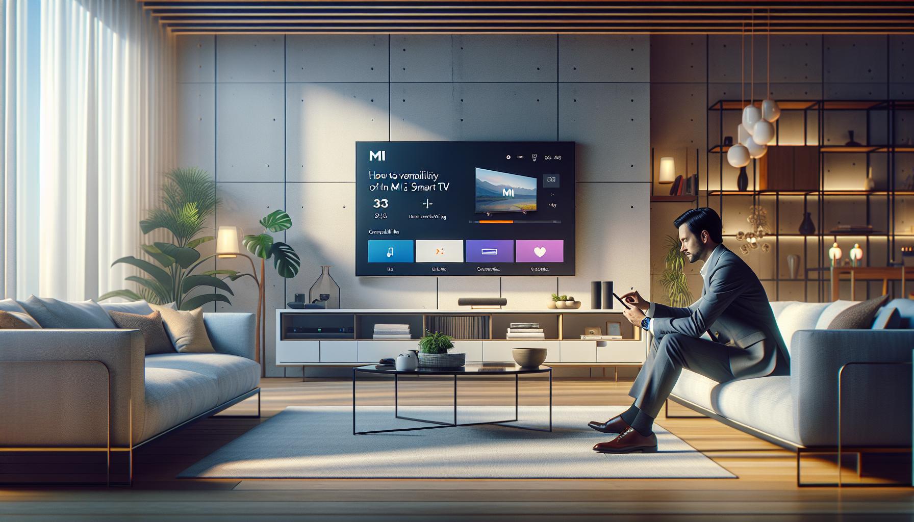 Cómo verificar la compatibilidad de tu Mi Smart TV