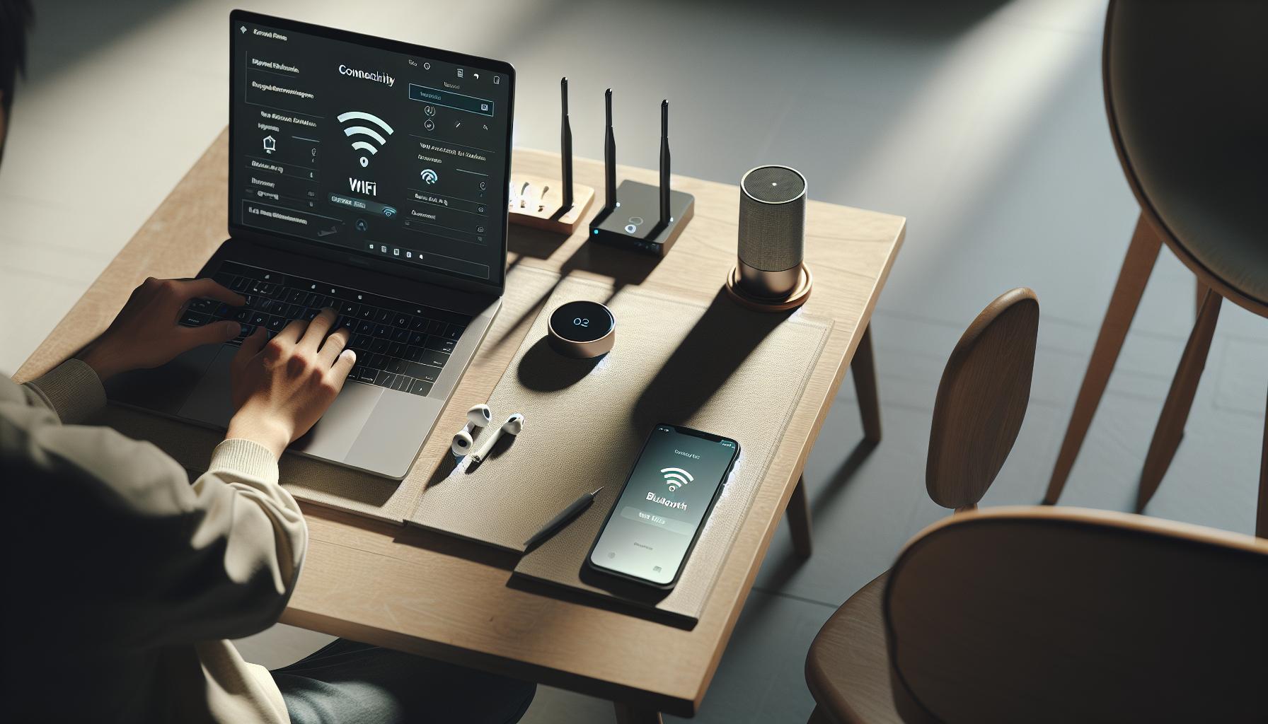Conectividad: Verifica tu Red WiFi y Bluetooth