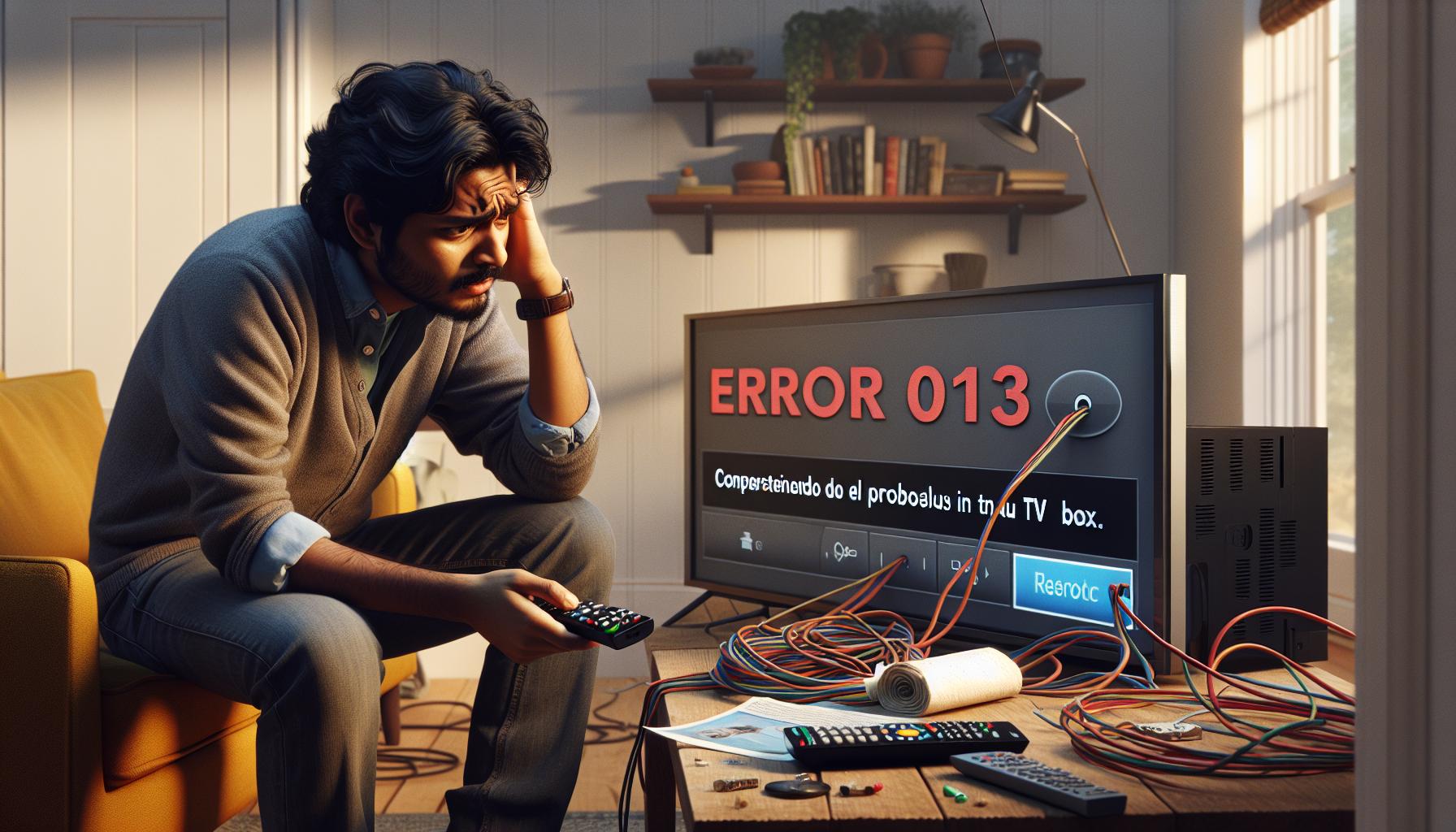 Error 013: Comprendiendo el Problema en tu TV Box