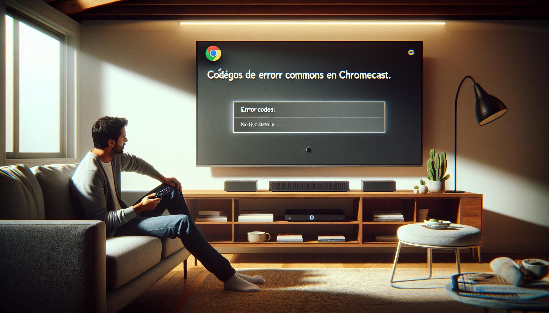 Error: Códigos de Error Comunes en Chromecast