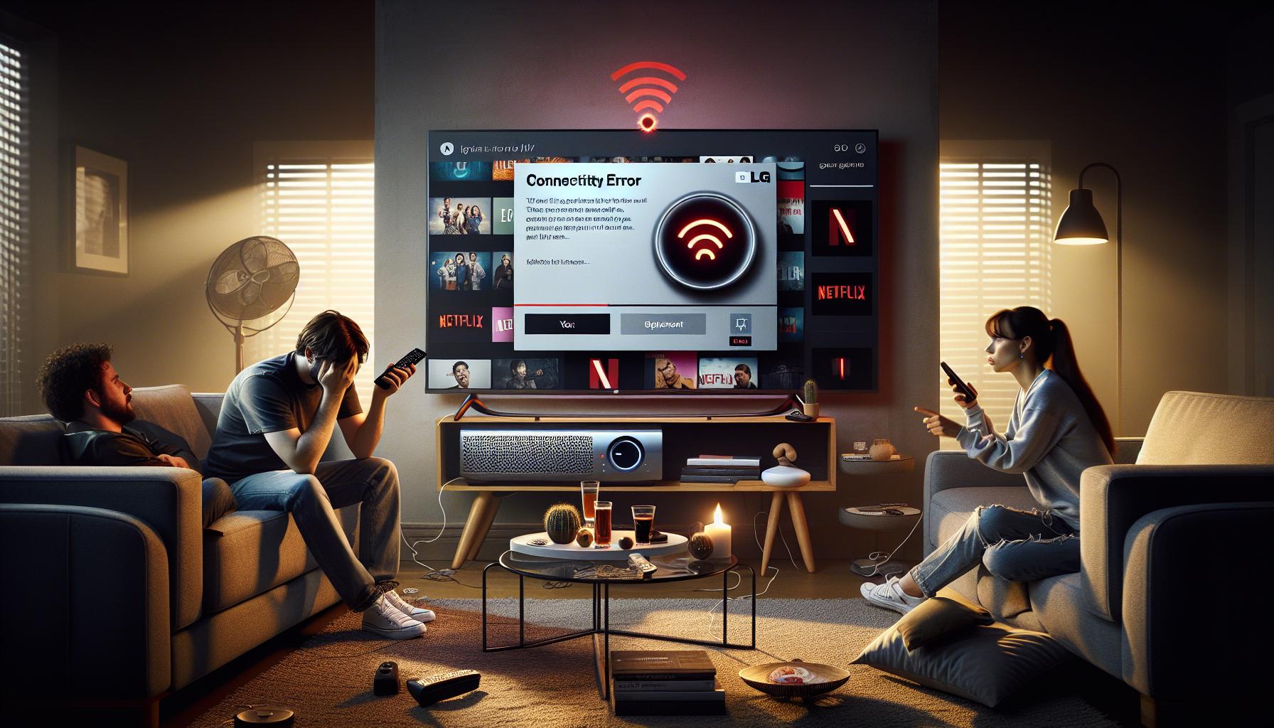 Error de Conectividad en Netflix: Soluciones Rápidas para LG