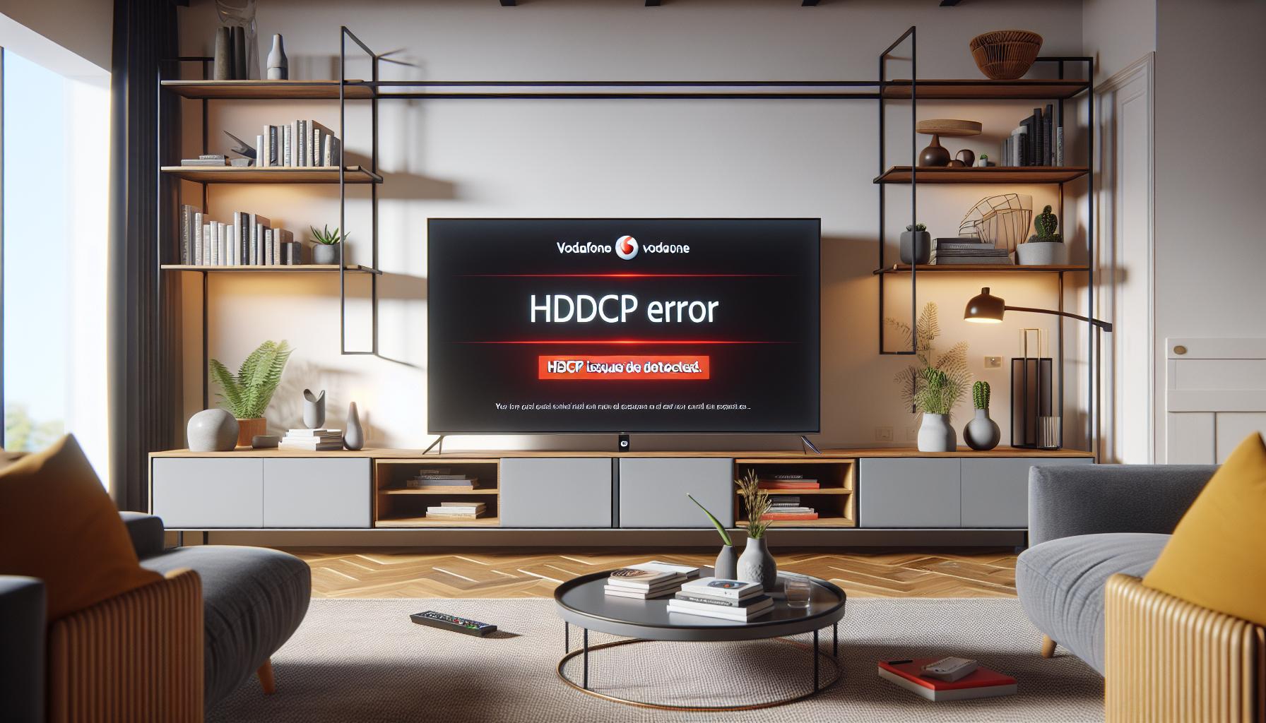 Error HDCP en Vodafone TV: Causas Comunes y Soluciones