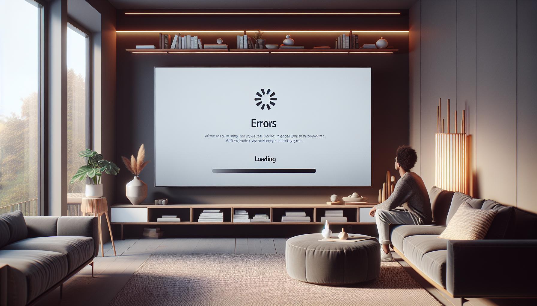 Errores de Aplicación en Smart TVs