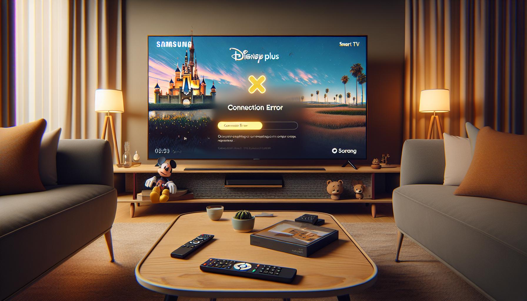 Errores comunes de Disney Plus en Samsung TV