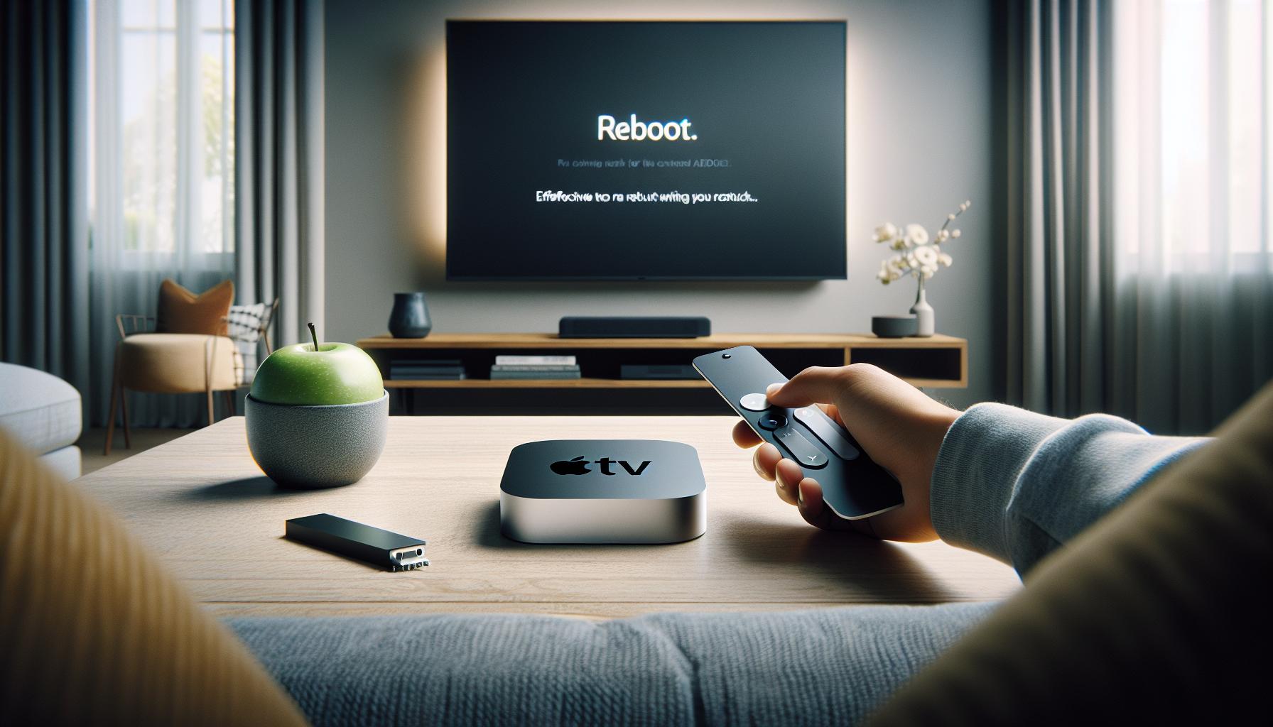 Guía para Reiniciar Apple TV Efectivamente