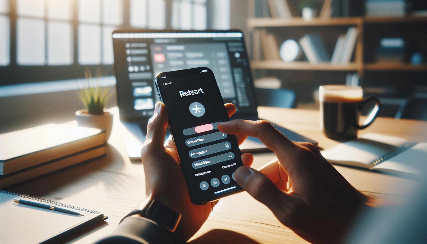 Guía Paso a Paso para Reiniciar la App