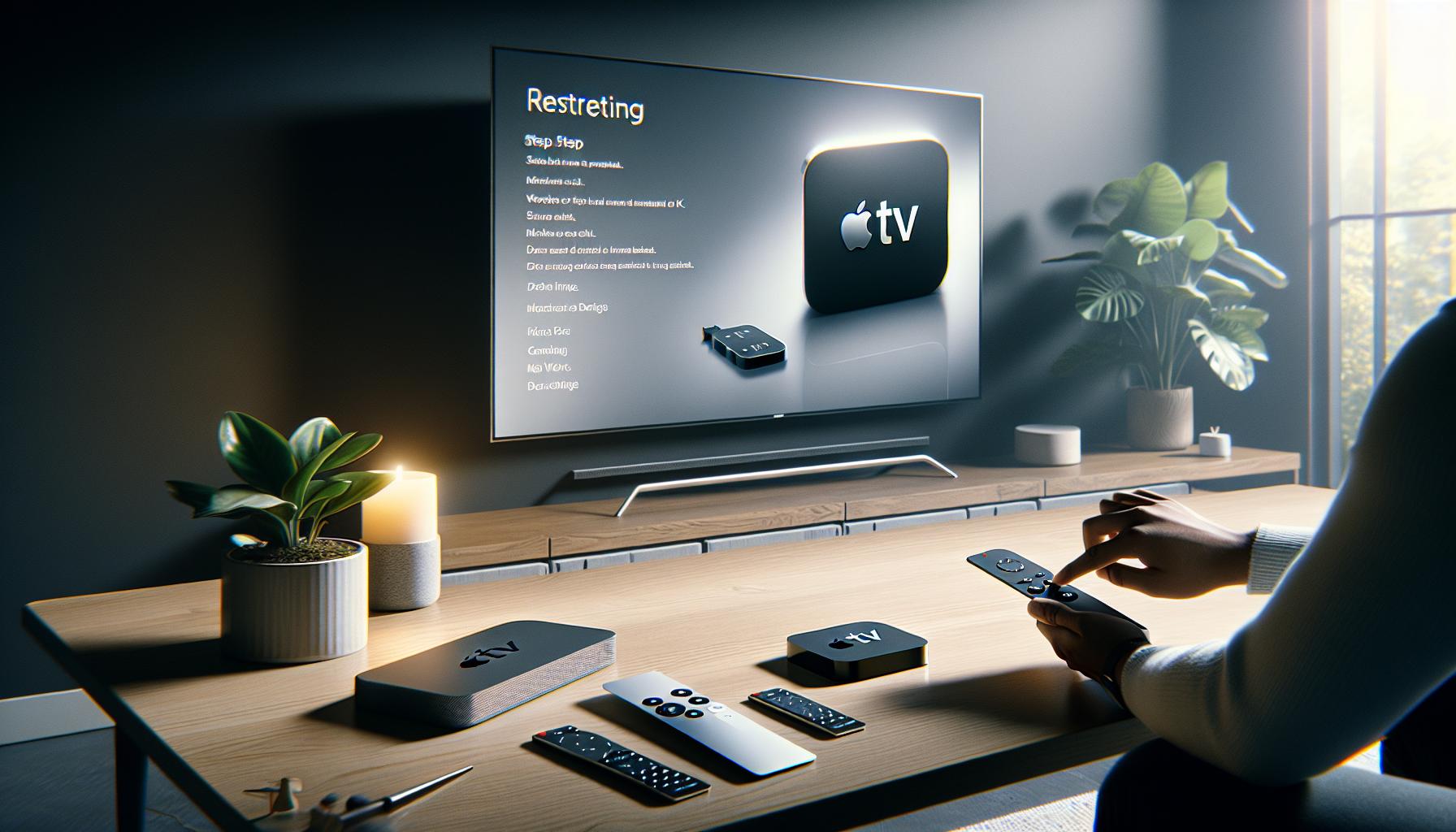 Guía Paso a Paso para Reiniciar Apple TV 4K