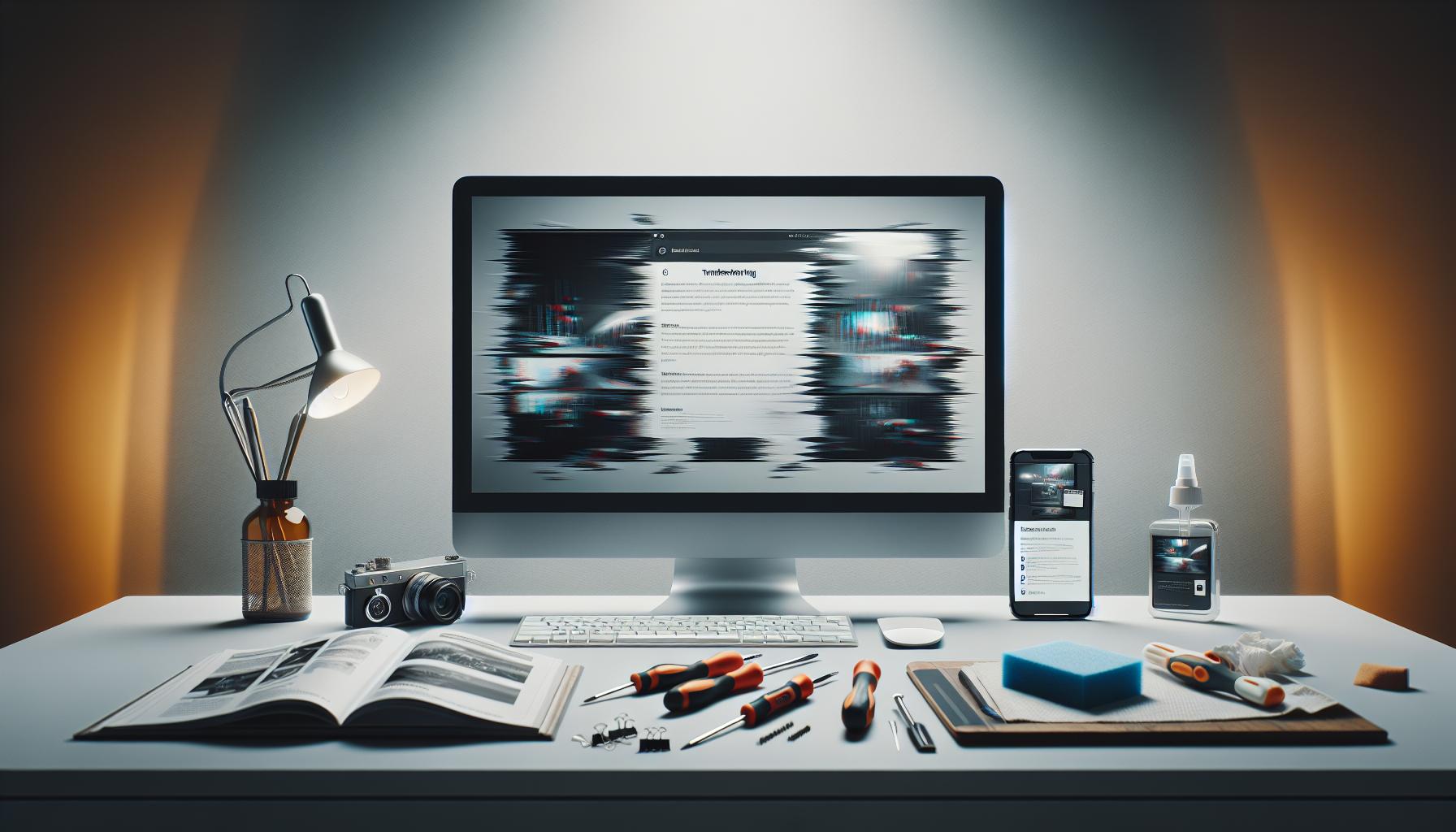 Imagen: Manejo de Problemas de Pantalla